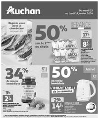 Catalogue Auchan 23 – 29 Janvier 2024 page 1 vignette