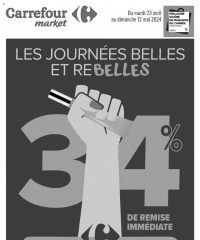 Catalogue Carrefour Market 23 Avr – 12 Mai 2024 page 1 vignette