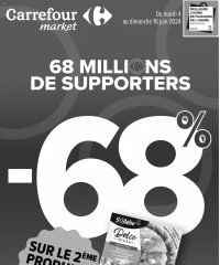Catalogue Carrefour Market 4 – 16 Juin 2024 page 1 vignette