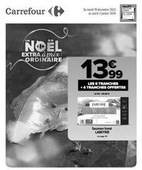 Catalogue Carrefour 19 Déc – 2 Jan 2024 page 1 vignette