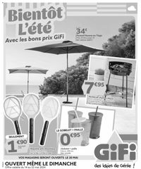 Catalogue GiFi 14 – 22 Mai 2024 page 1 vignette
