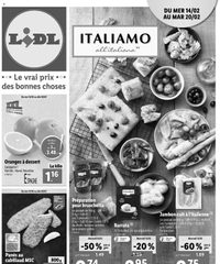 Catalogue Lidl 14 – 20 Février 2024 page 1 vignette