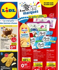 Catalogue Lidl 21 – 27 Février 2024 page 1 vignette
