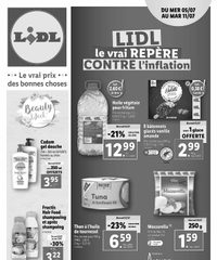Catalogue Lidl 5 – 11 Juillet 2023 page 1 vignette